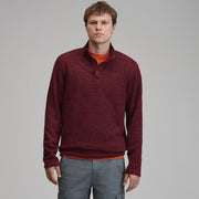 Men's Radiator Fleece 2.0 Snap Mock Pullover - Blossom