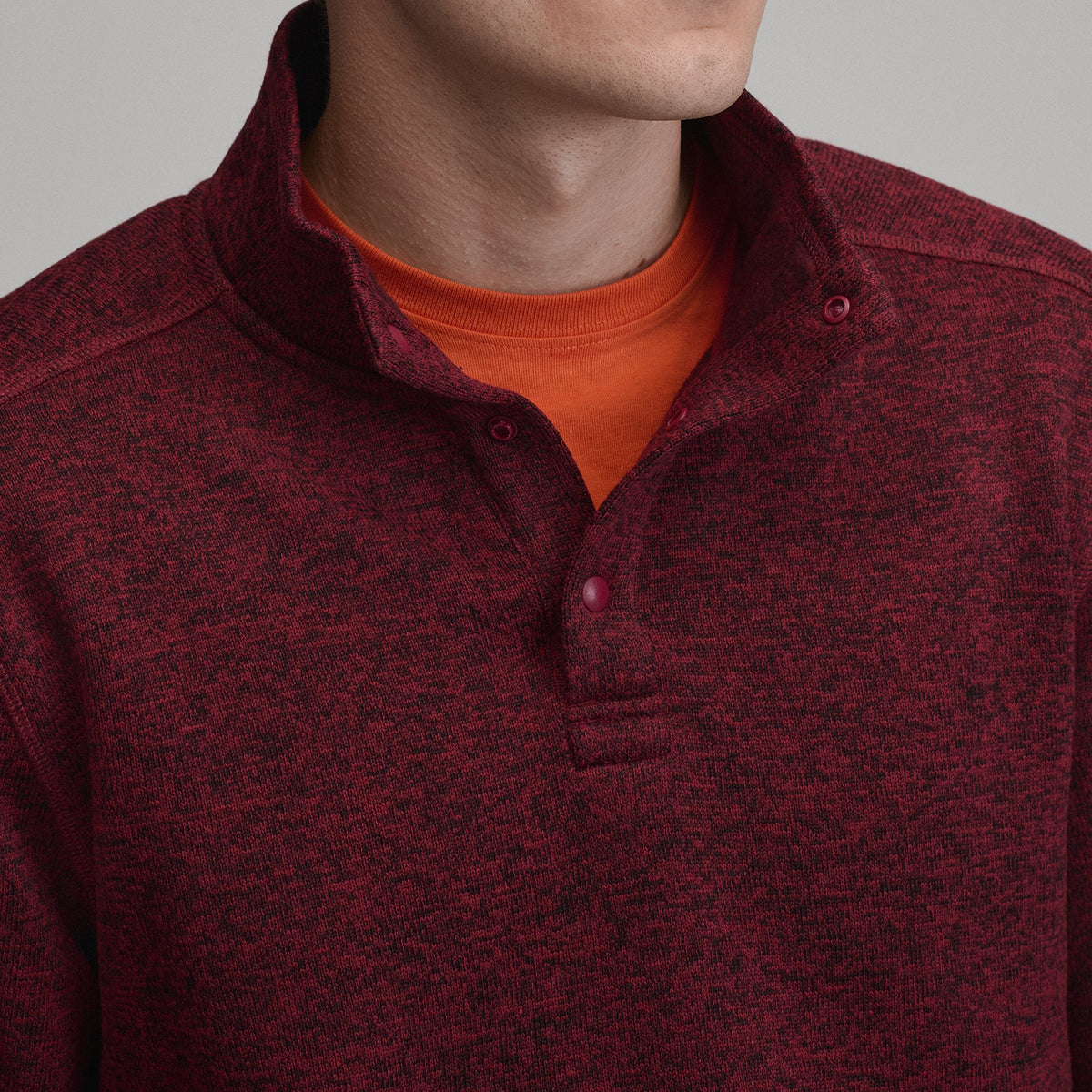 Men's Radiator Fleece 2.0 Snap Mock Pullover