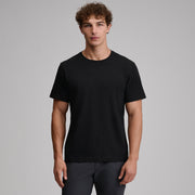 Men's Legend Wash 100% Cotton Short-Sleeve Classic T-Shirt - Black