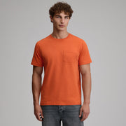 Men's Legend Wash 100% Cotton Short-Sleeve Pocket T-Shirt - Carrot