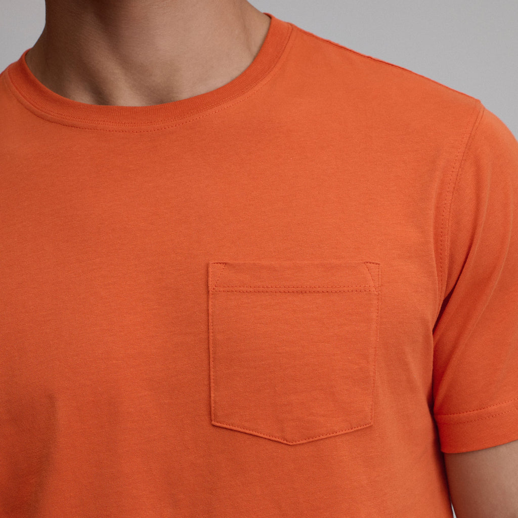 Men's Legend Wash 100% Cotton Short-Sleeve Pocket T-Shirt