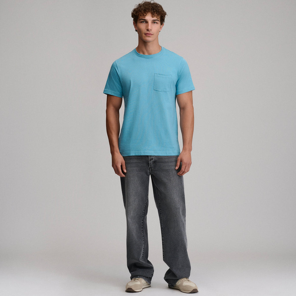 Men's Legend Wash 100% Cotton Short-Sleeve Pocket T-Shirt