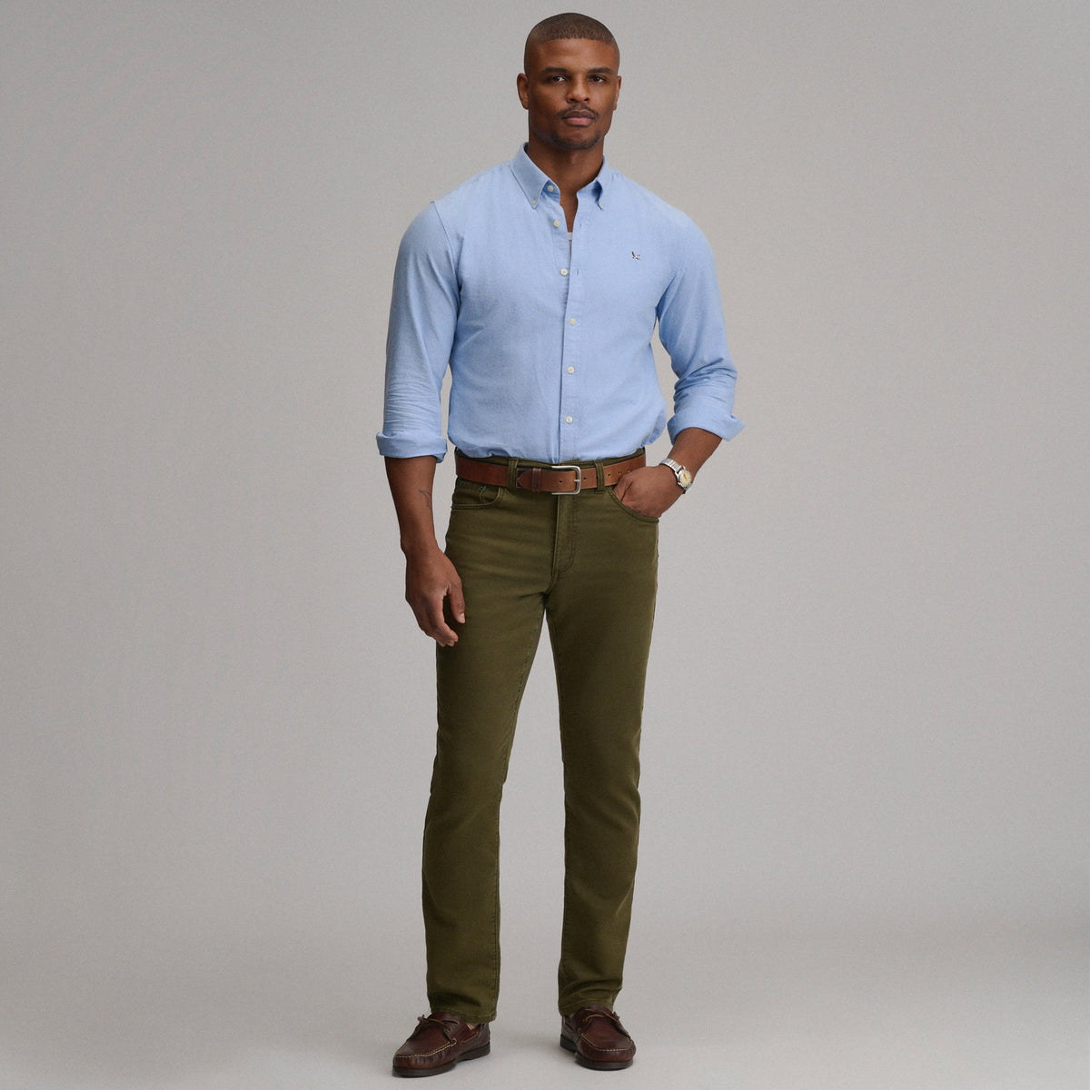 Men's Stretch Terry 5-Pocket Pants