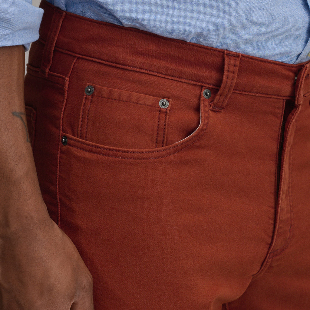 Men's Stretch Terry 5-Pocket Pants
