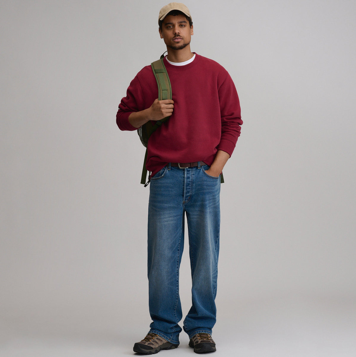 Men's Vintage Soft Crew Sweatshirt