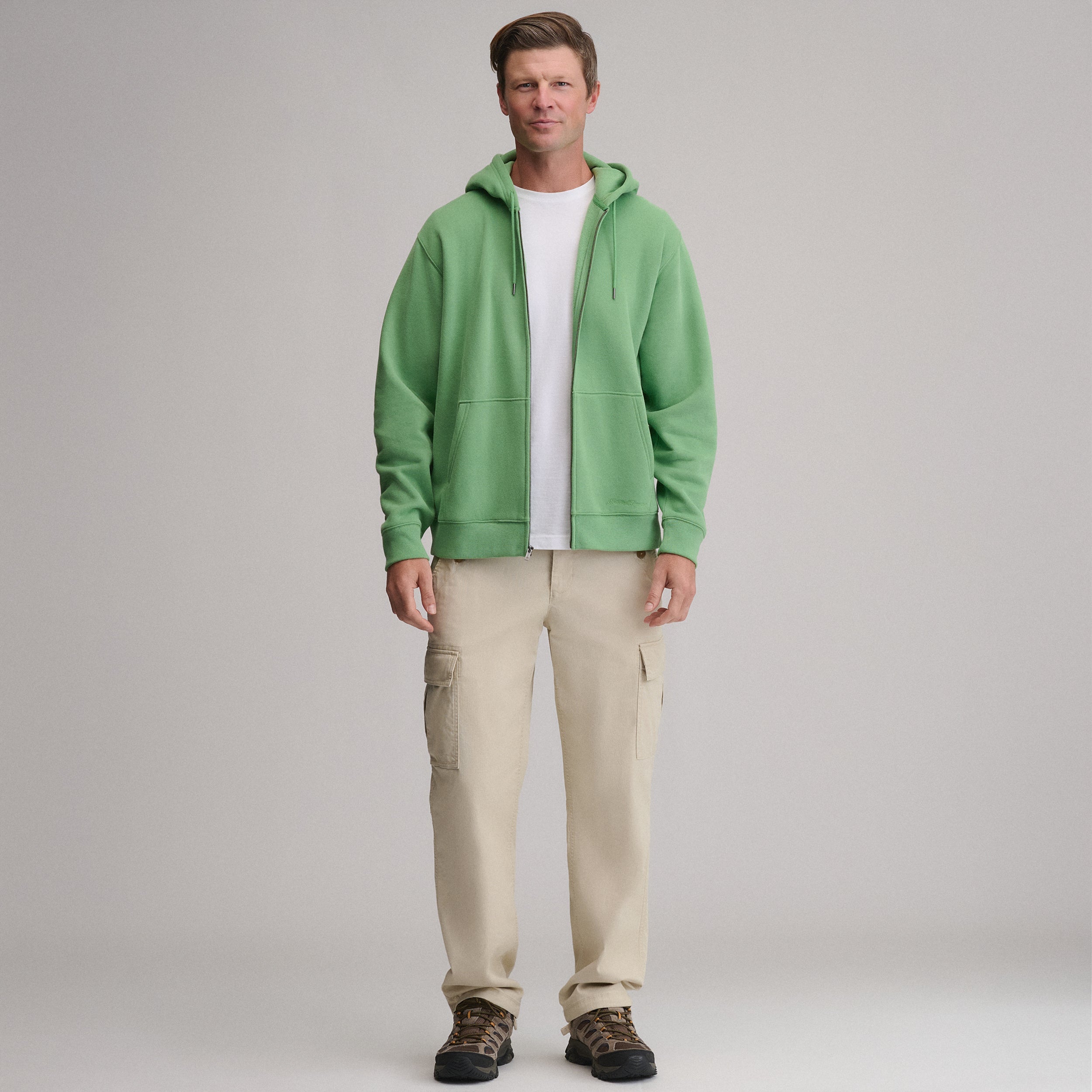 Men's Vintage Soft Full-Zip Sweatshirt