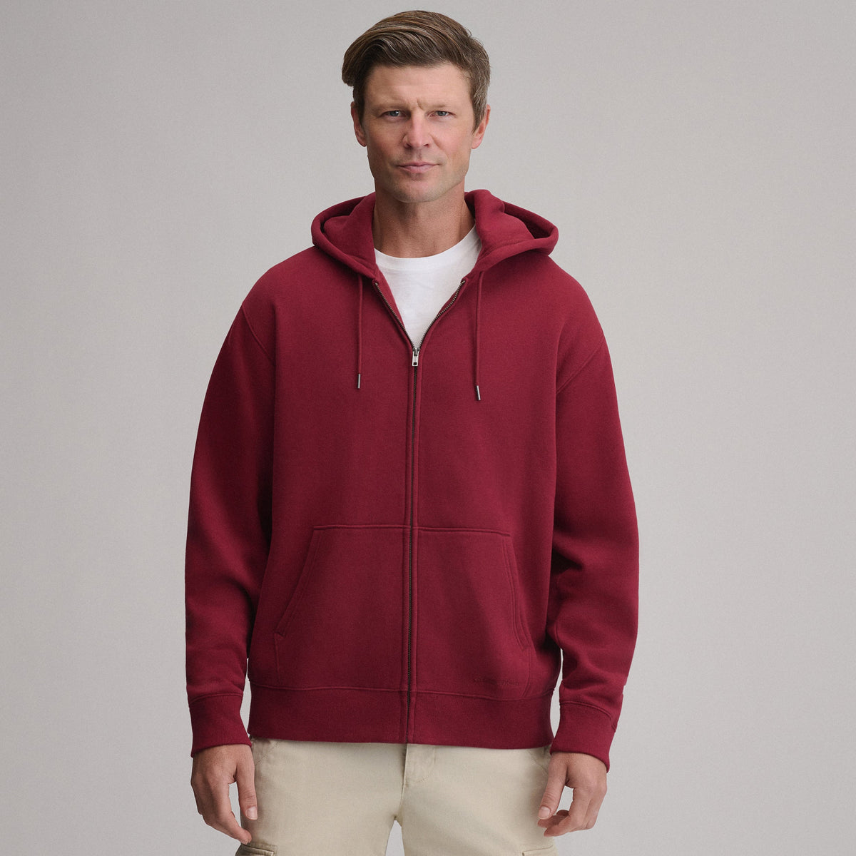Men's Vintage Soft Full-Zip Sweatshirt