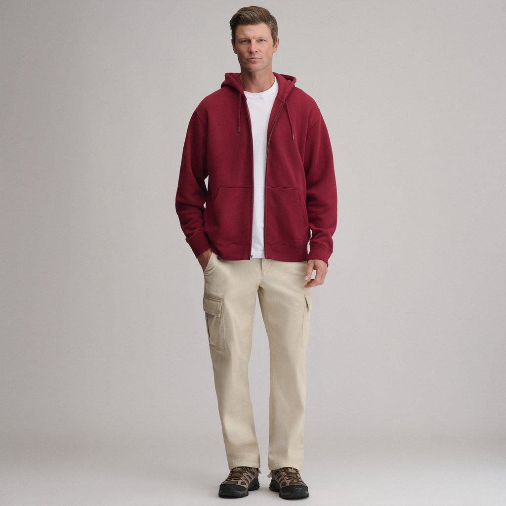 Men's Vintage Soft Full-Zip Sweatshirt