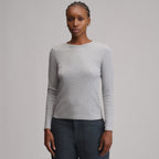Women's Softline Rib Long-Sleeve Crew