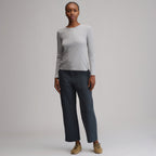 Women's Softline Rib Long-Sleeve Crew