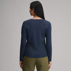 Women's Everyday Long-Sleeve V-Neck T-Shirt
