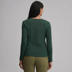 Women's Everyday Long-Sleeve V-Neck T-Shirt