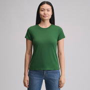 Women's Everyday Short-Sleeve Crewneck T-Shirt - Asparagus