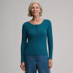 Women's Softline Rib Long-Sleeve Henley