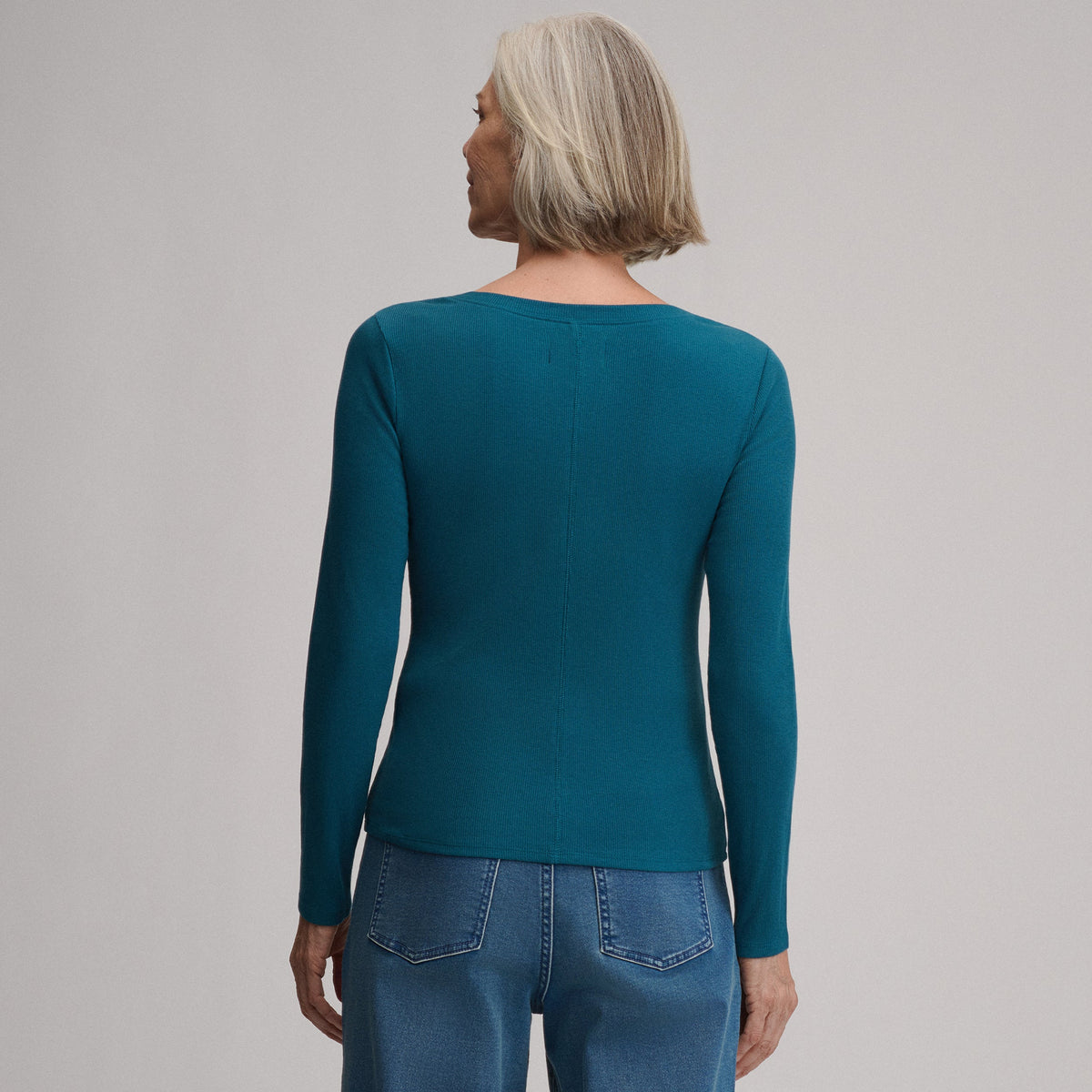 Women's Softline Rib Long-Sleeve Henley