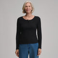 Women's Softline Rib Long-Sleeve Henley