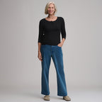 Women's Softline Rib Long-Sleeve Henley