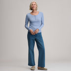 Women's Softline Rib Long-Sleeve Henley