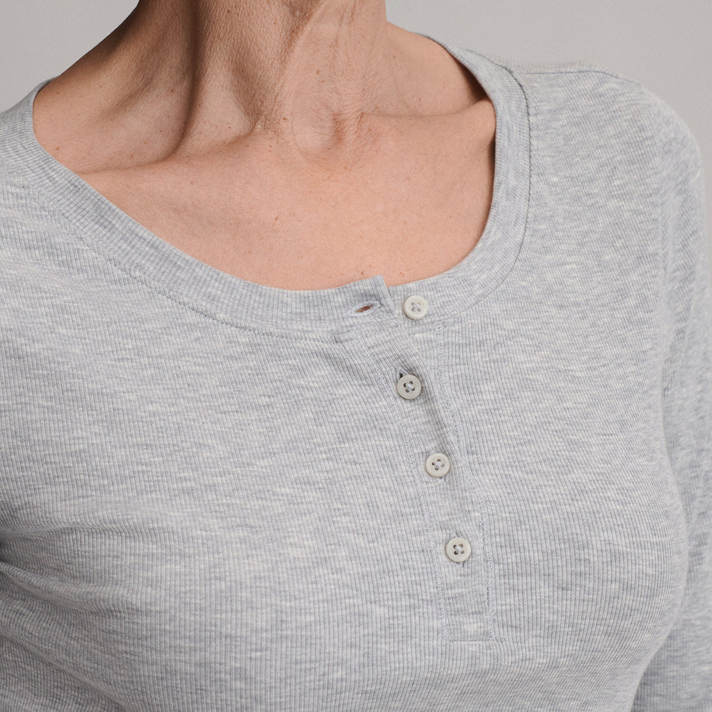 Women's Softline Rib Long-Sleeve Henley