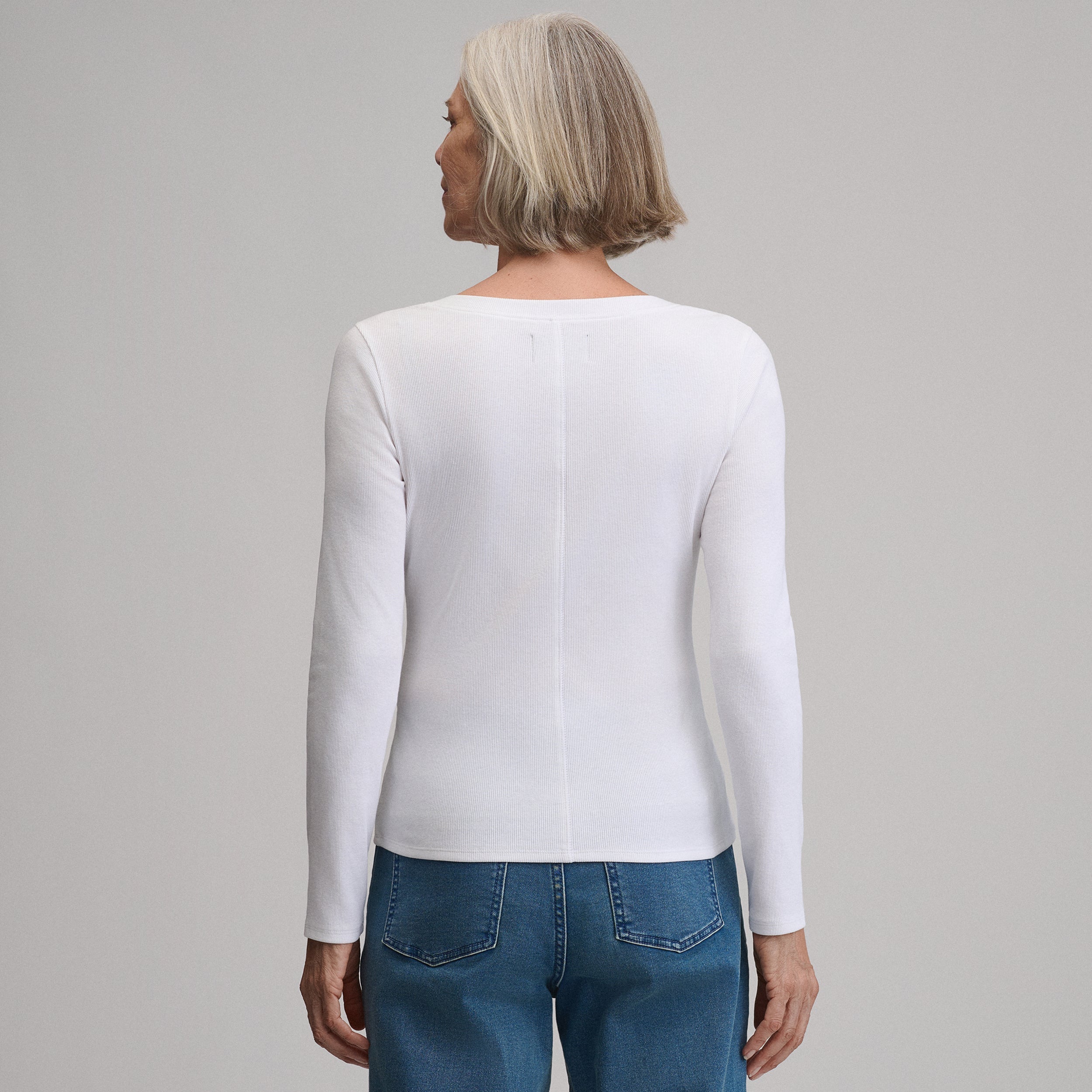 Women's Softline Rib Long-Sleeve Henley