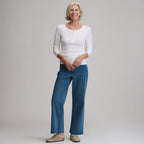 Women's Softline Rib Long-Sleeve Henley