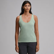 Women's Everyday Scoop-Neck Tank - Limestone