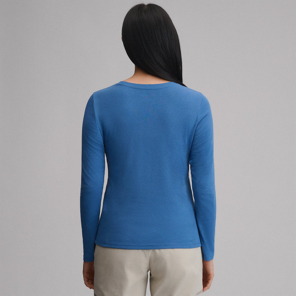 Women's Everyday Long-Sleeve Crewneck T-Shirt