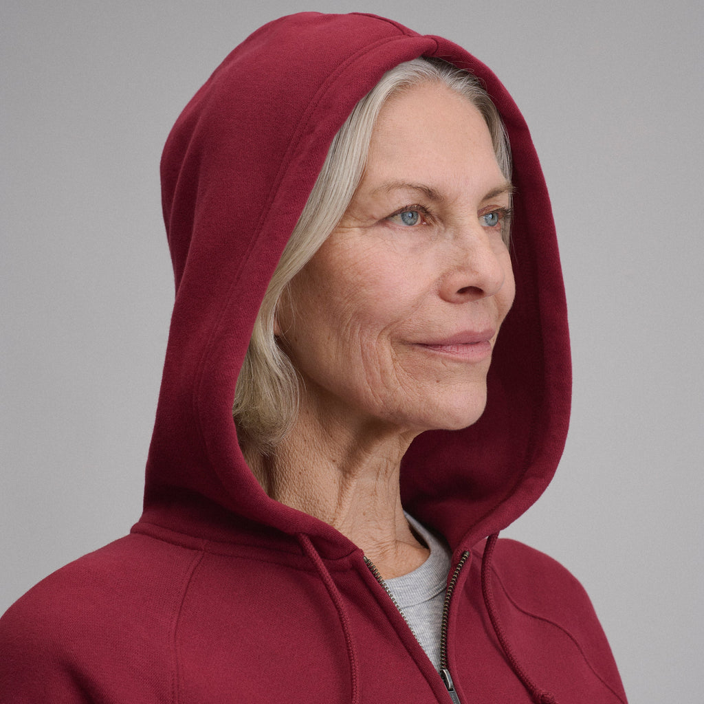 Women's Vintage Soft Full-Zip Hoodie