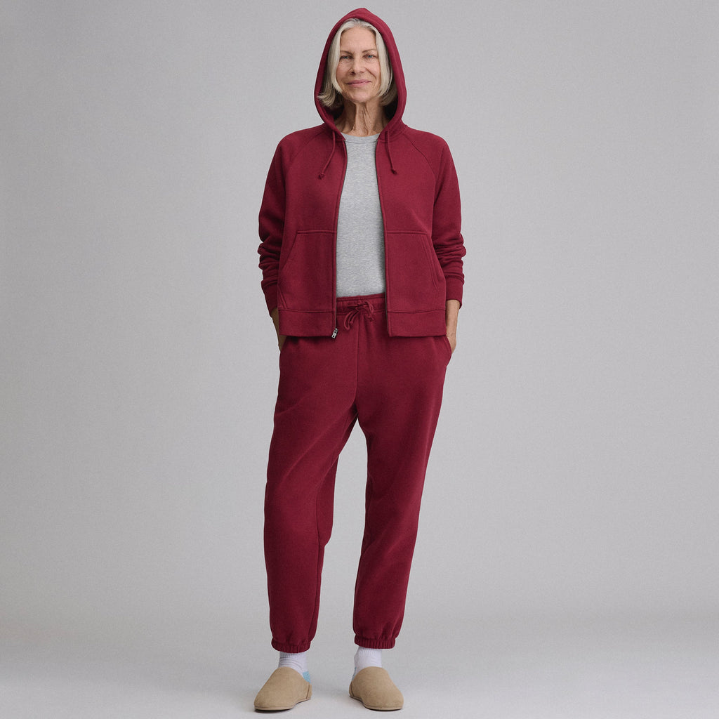 Women's Vintage Soft Full-Zip Hoodie
