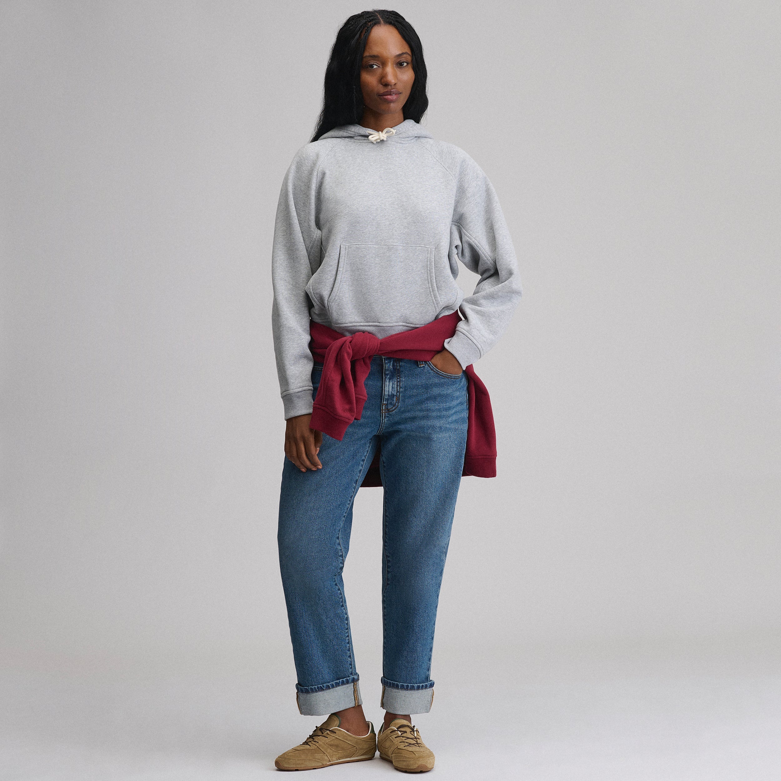 Women's Vintage Soft Pullover Hoodie