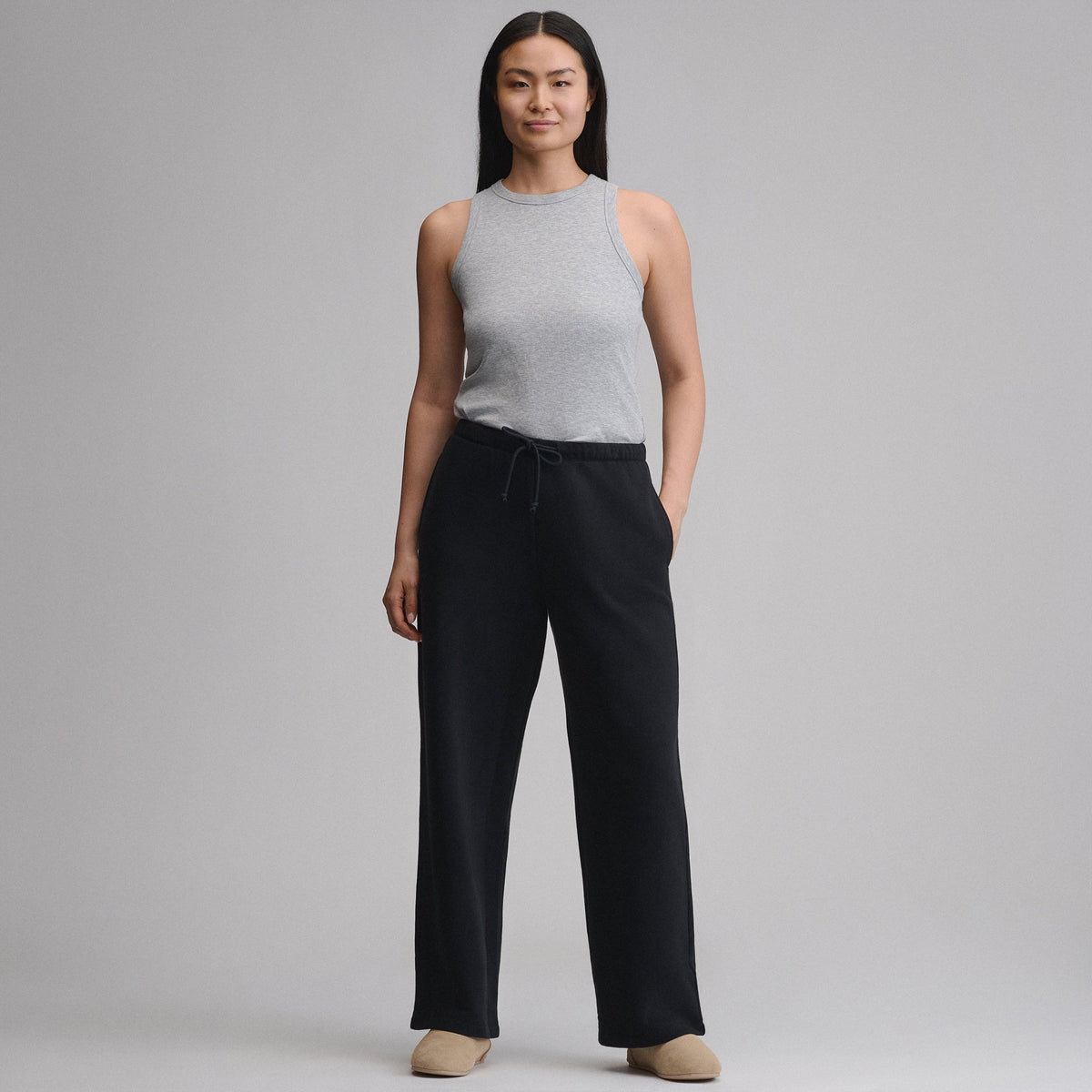 Women's Vintage Soft Relaxed Fit Wide Leg Sweatpants
