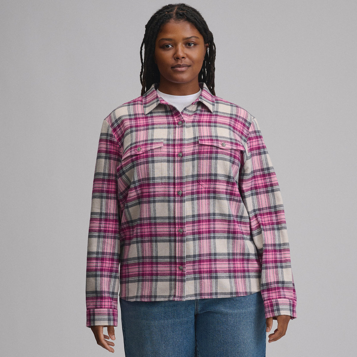 Women's Long-Sleeve Heritage Soft Classic Flannel Shirt
