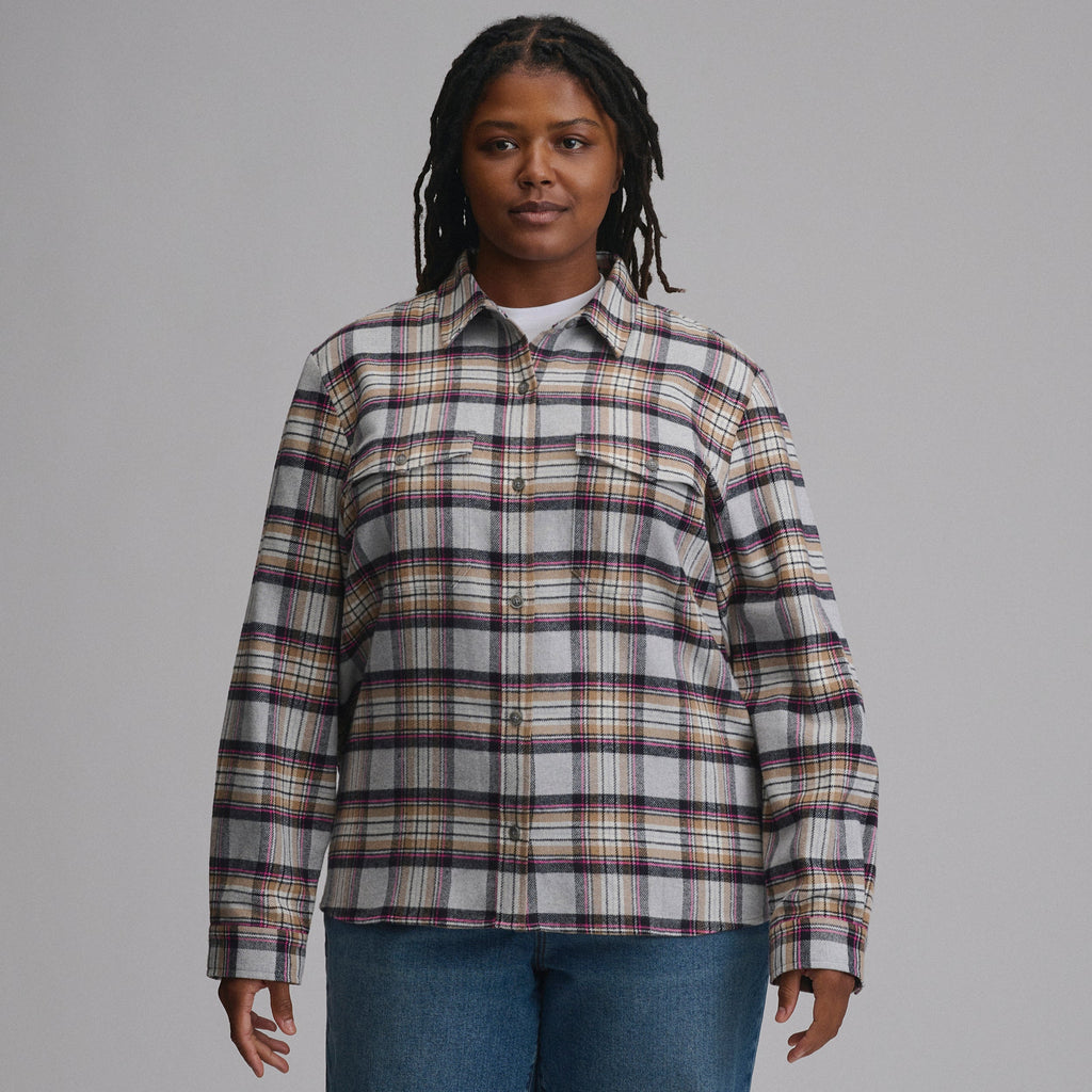 Women's Long-Sleeve Heritage Soft Classic Flannel Shirt