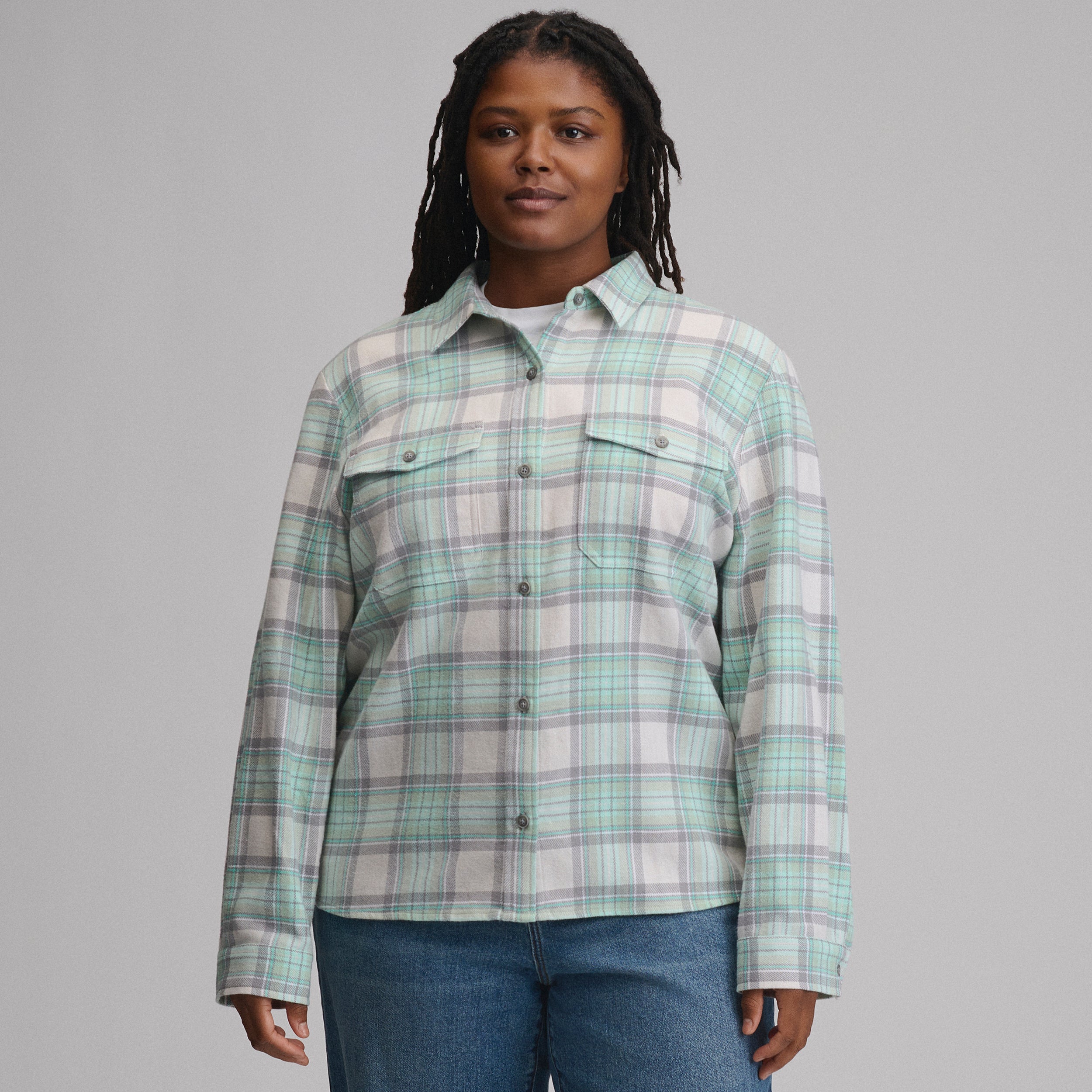 Women's Long-Sleeve Heritage Soft Classic Flannel Shirt