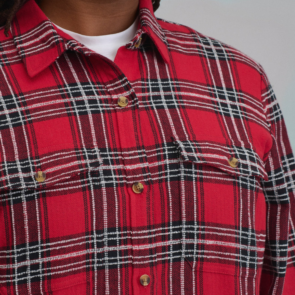 Women's Long-Sleeve Heritage Soft Classic Novelty Flannel Shirt