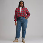 Women's Long-Sleeve Heritage Soft Classic Novelty Flannel Shirt