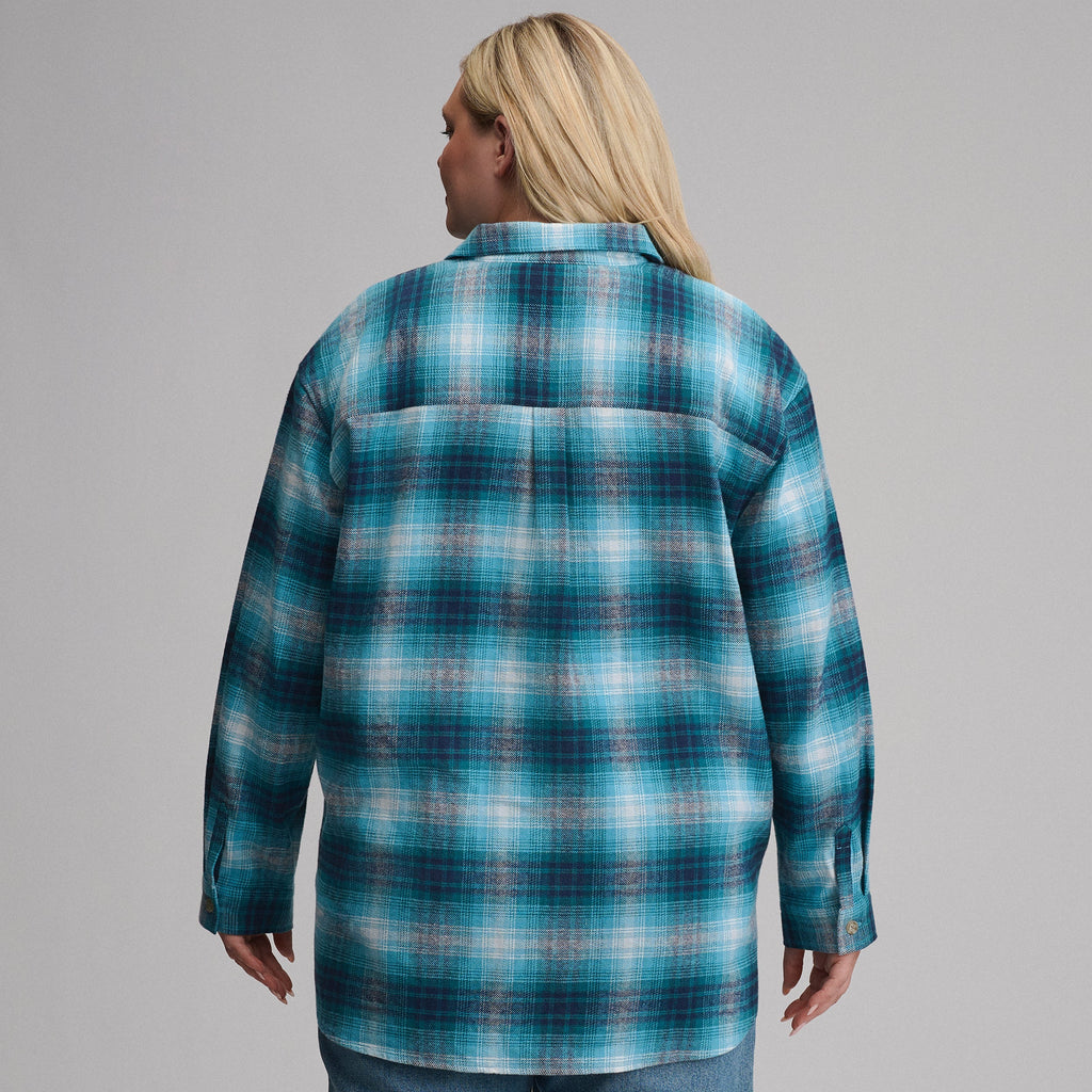 Women's Long-Sleeve Heritage Soft Boyfriend Flannel Shirt