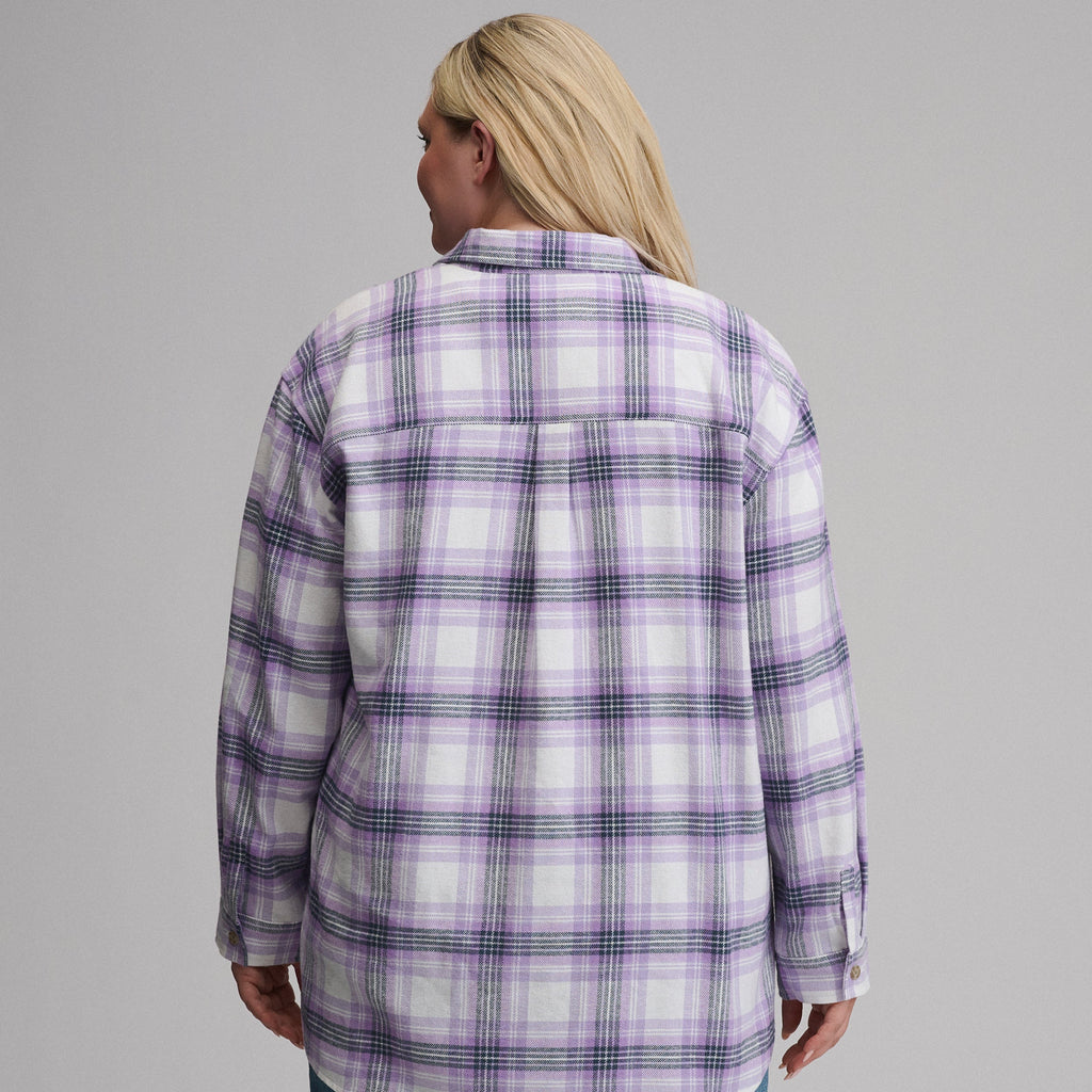 Women's Long-Sleeve Heritage Soft Boyfriend Flannel Shirt