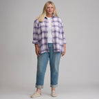 Women's Long-Sleeve Heritage Soft Boyfriend Flannel Shirt