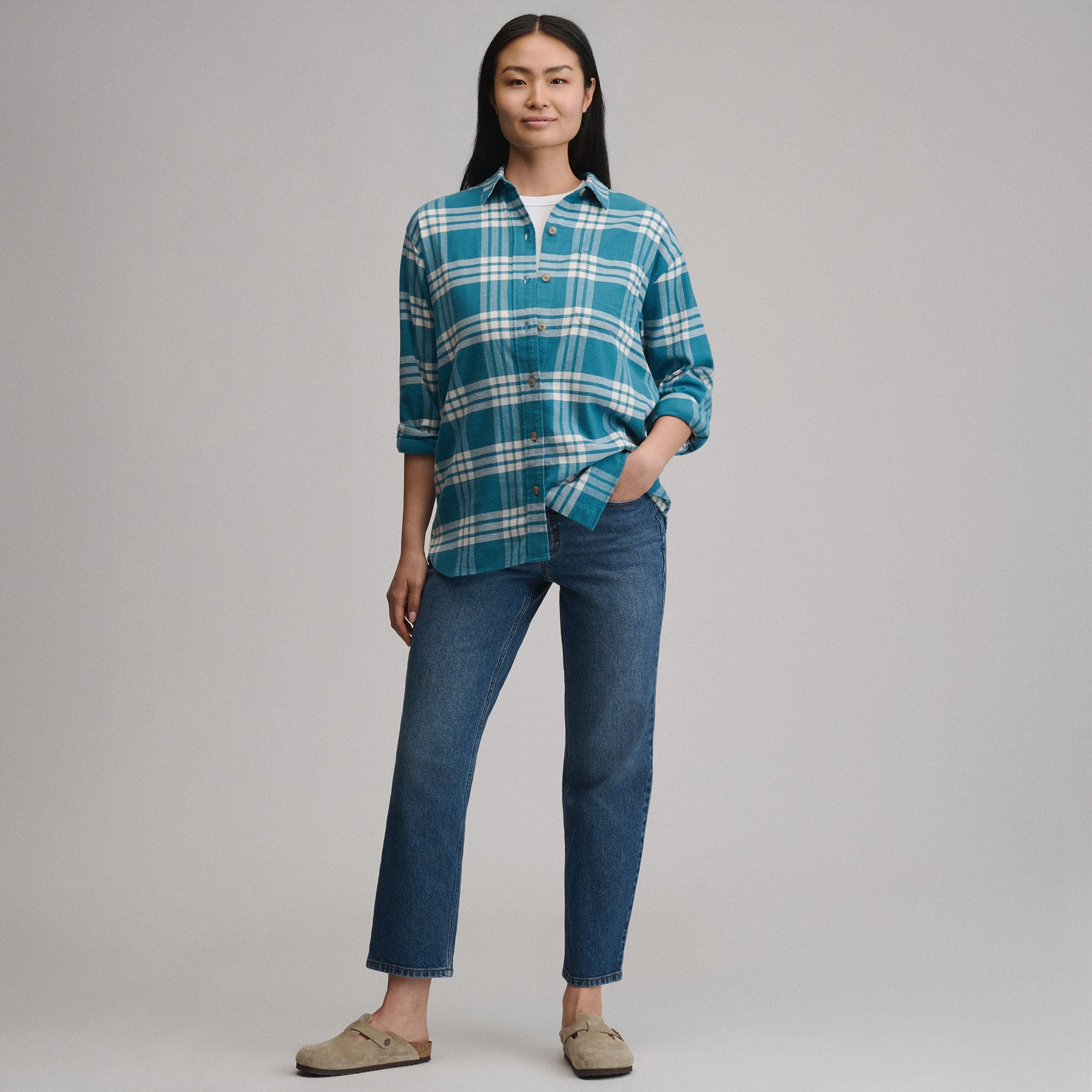 Women's Field Flex Boyfriend Flannel Shirt