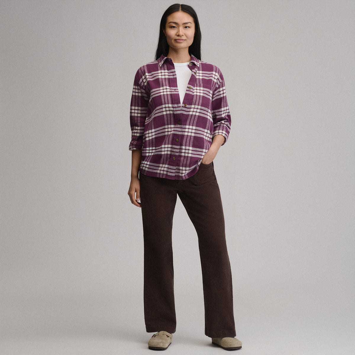 Women's Field Flex Boyfriend Flannel Shirt