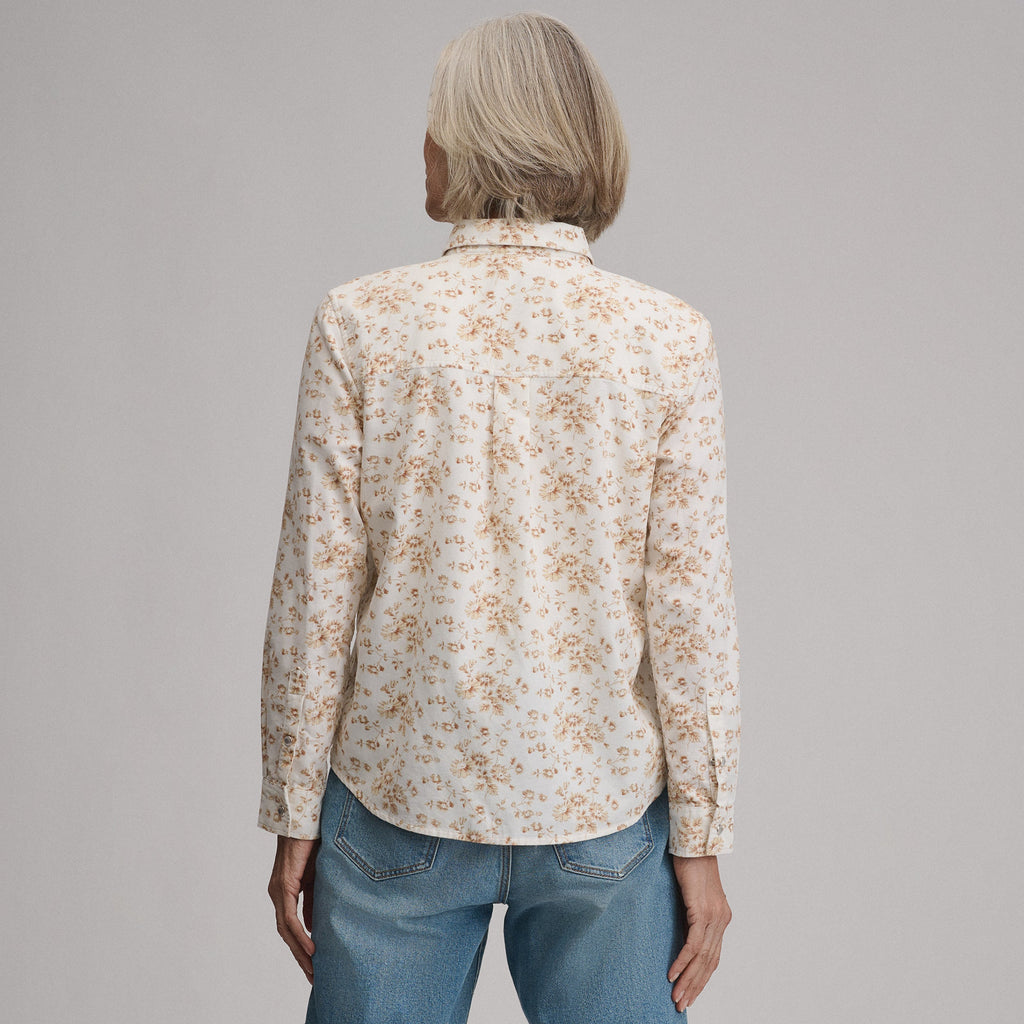 Women's Long-Sleeve Western Button-Down Shirt