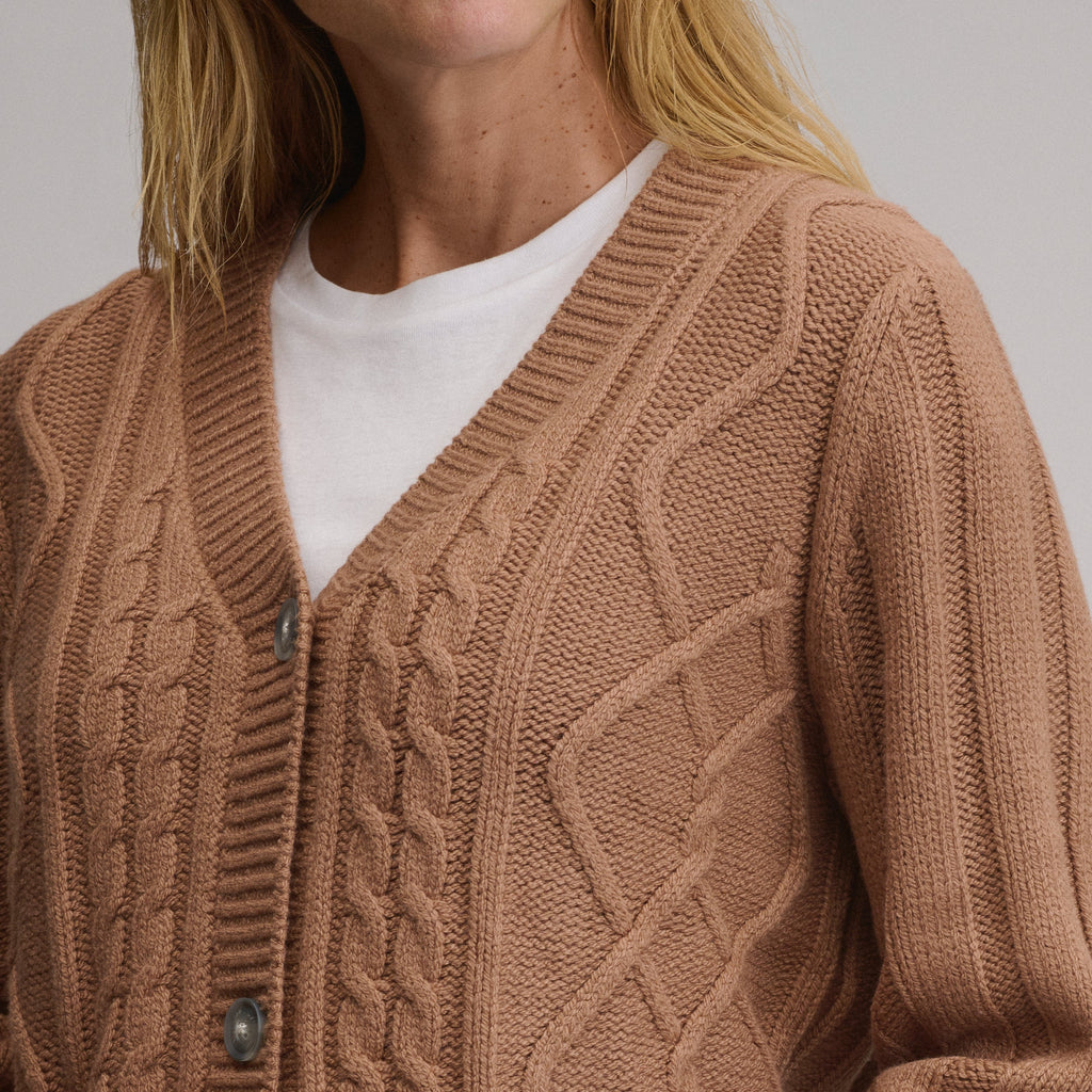 Women's Everloft Cable Cardigan Sweater