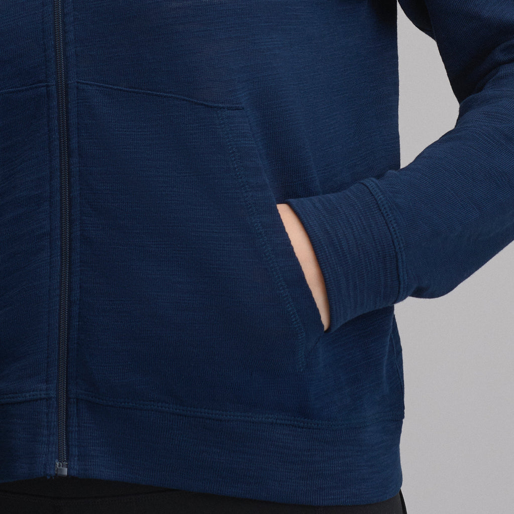 Women's Waverly Cotton Slub Full-Zip Sweatshirt