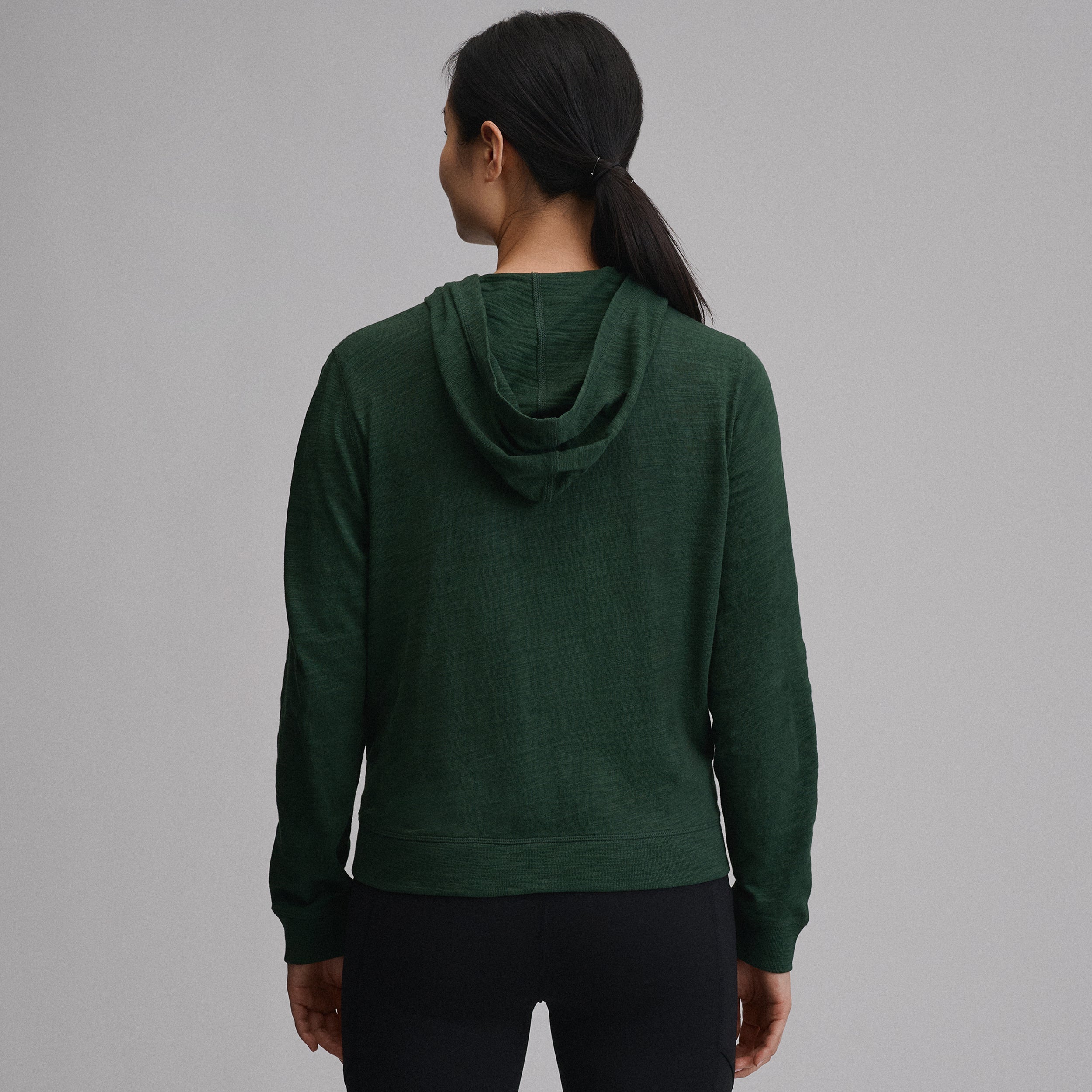 Women's Waverly Cotton Slub Full-Zip Sweatshirt