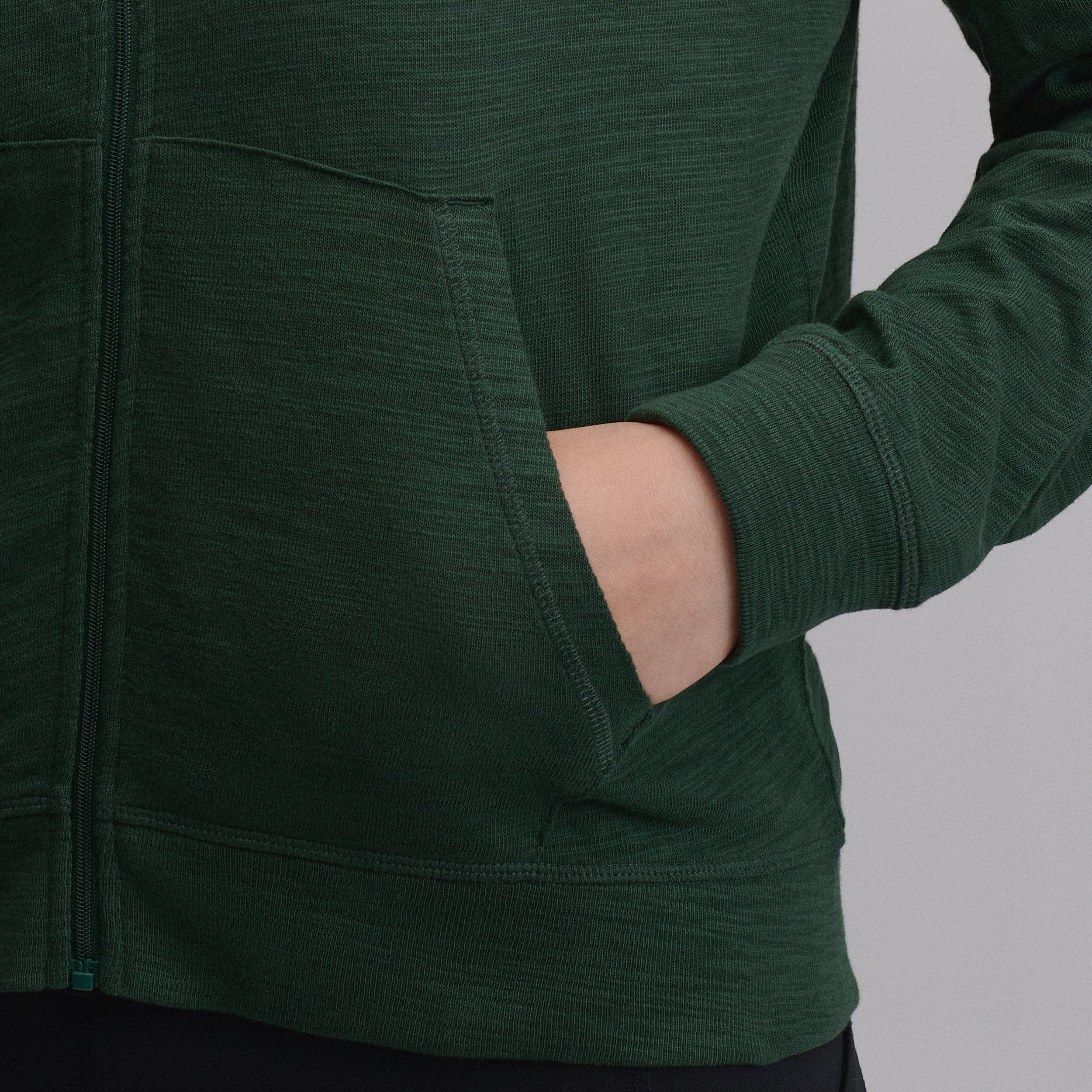 Women's Waverly Cotton Slub Full-Zip Sweatshirt