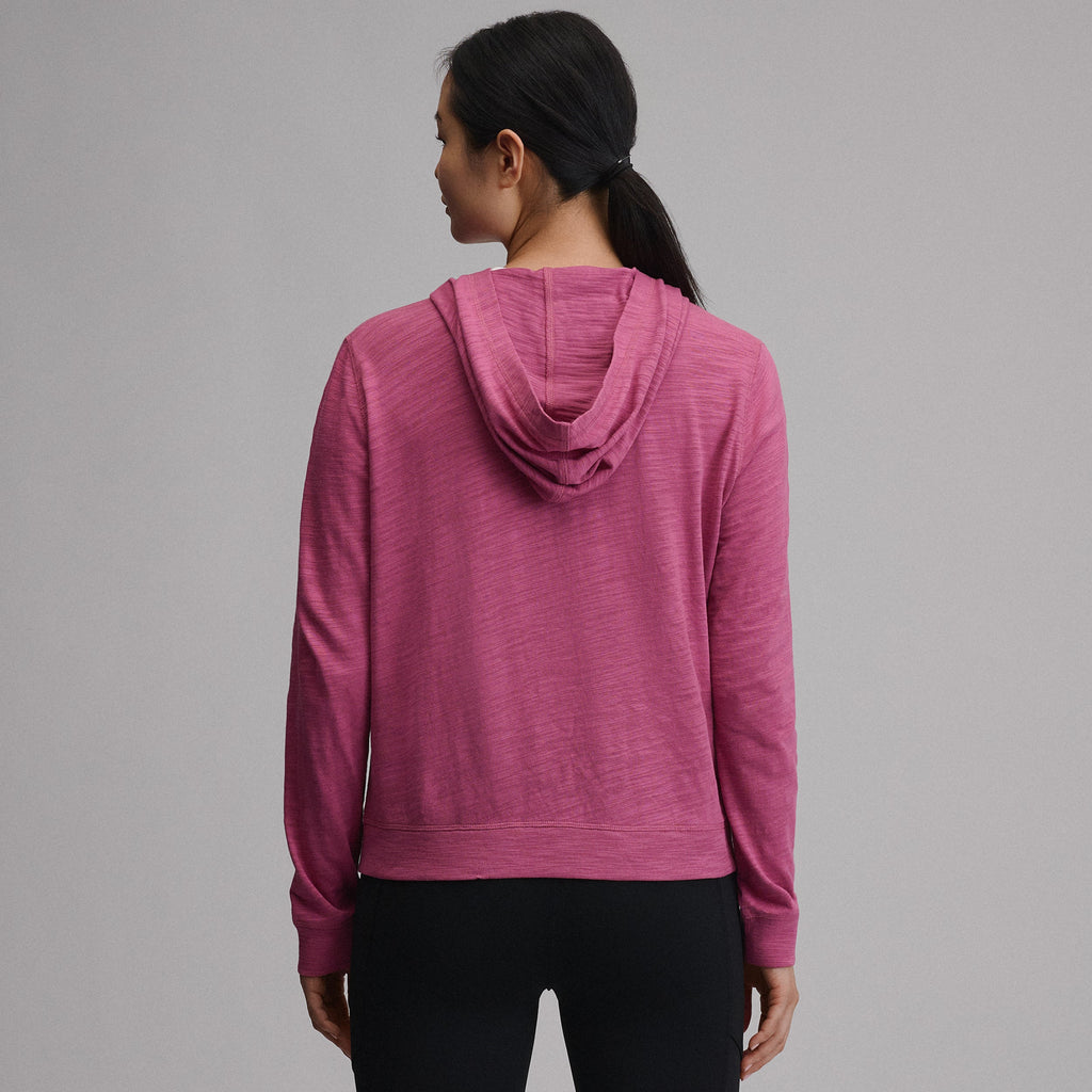 Women's Waverly Cotton Slub Full-Zip Sweatshirt
