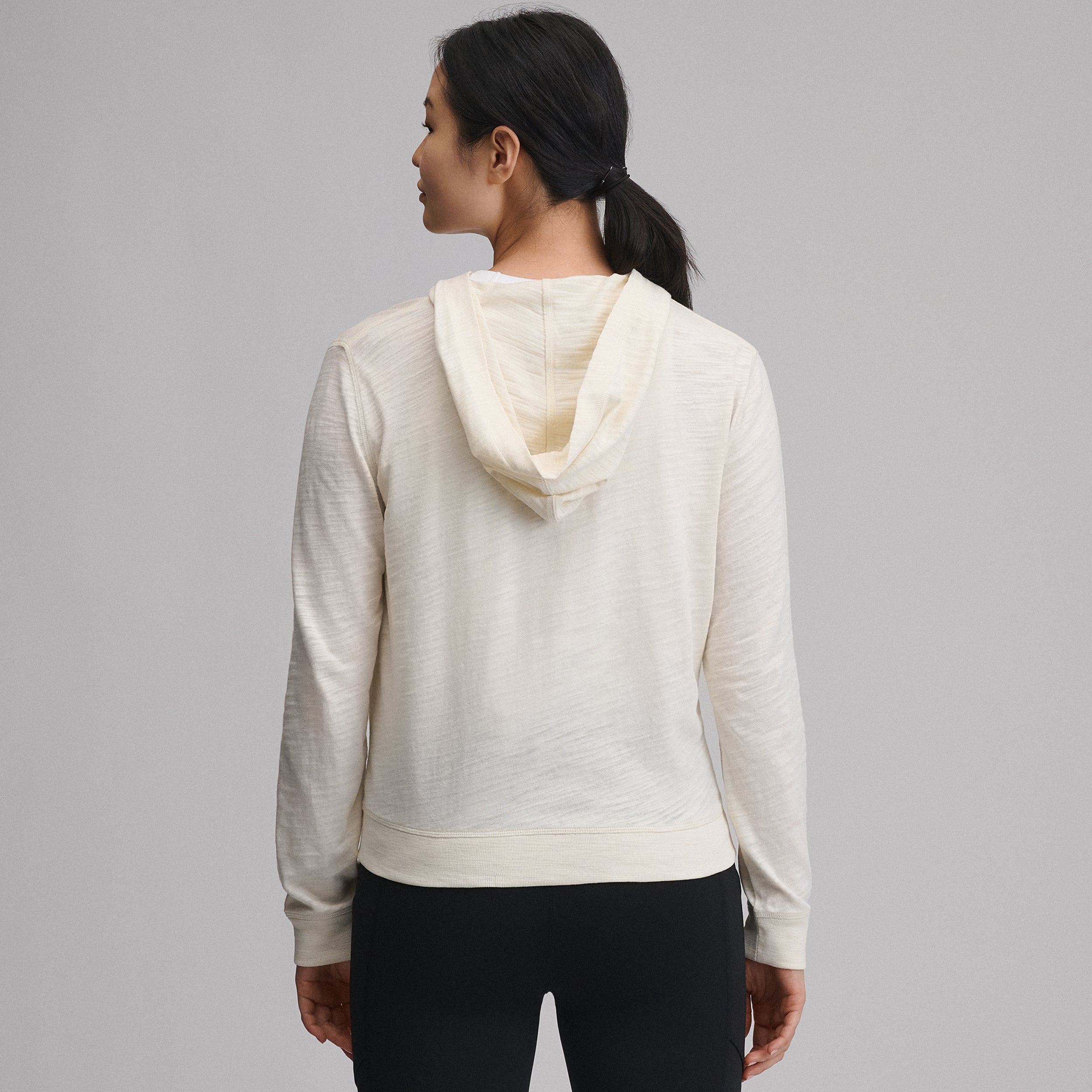 Women's Waverly Cotton Slub Full-Zip Sweatshirt