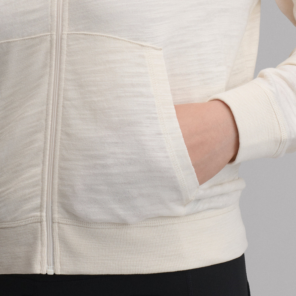 Women's Waverly Cotton Slub Full-Zip Sweatshirt
