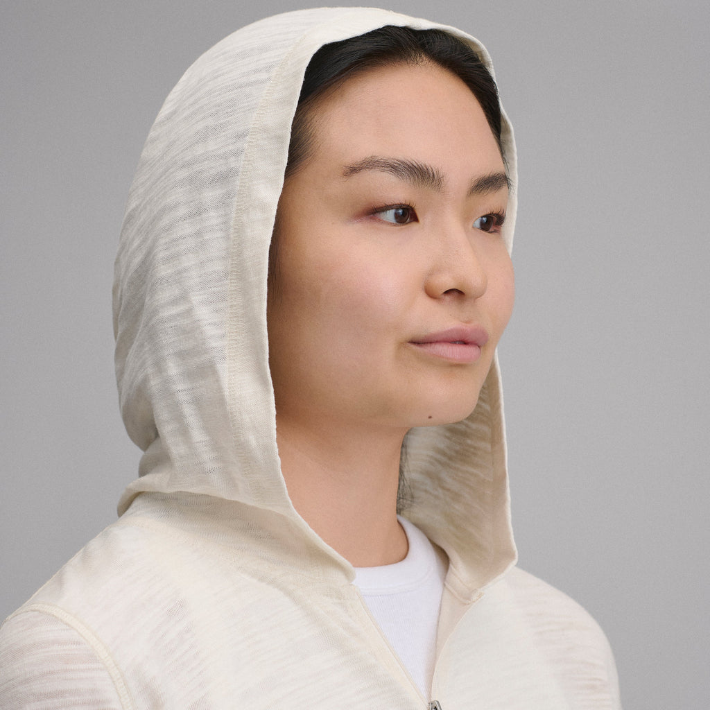 Women's Waverly Cotton Slub Full-Zip Sweatshirt